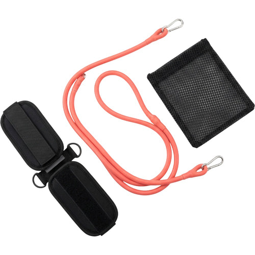 Qlvfb Dual-Cuff Lateral Resistance Tube Coral Charcoal Medium - Product view