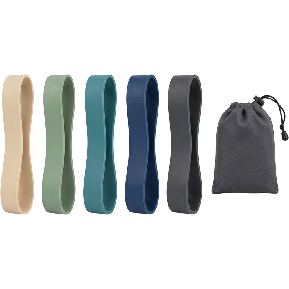 Qlvfb Loopmark Natural Latex Mini Resistance Bands 5-Level Set - Product view