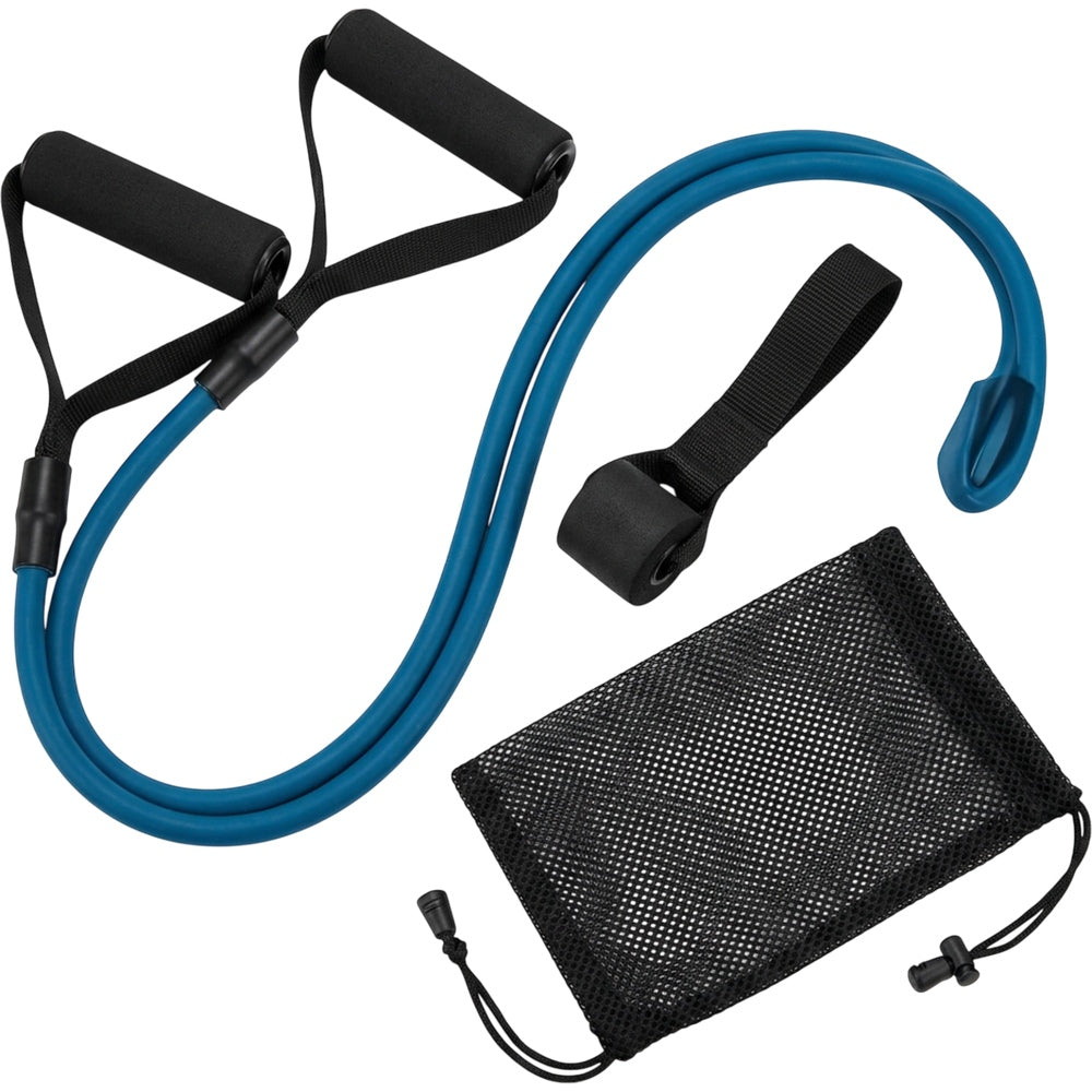 Qlvfb Single-Tube Door-Anchor Resistance Band Ocean Black Medium - Product view